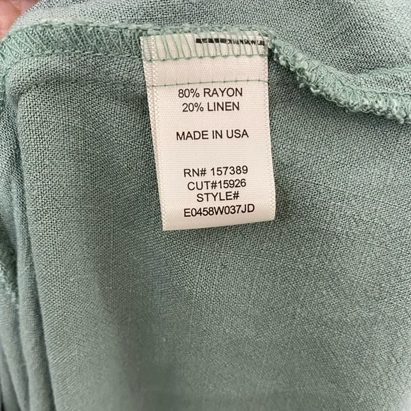 Altar’d State Linen Blend Spring Dress, Size M - Picture 5 of 5